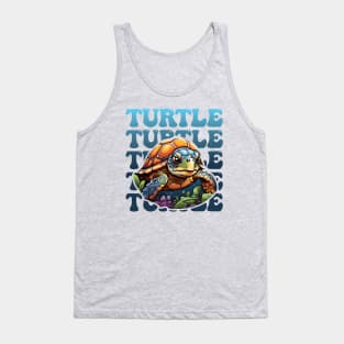 Sea Turtle Save Our Seas Tank Top
